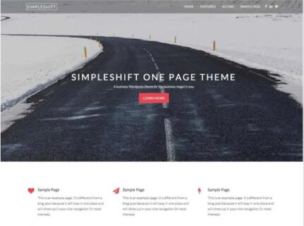 SimpleShift wordpress theme-min