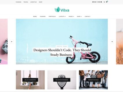 Vilva wordpress theme-min